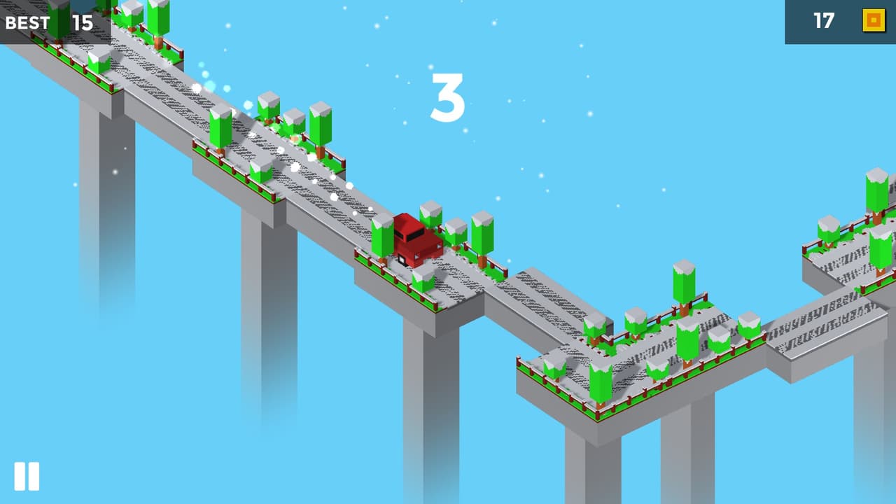 Pixel Traffic: Risky Bridge screenshot 5