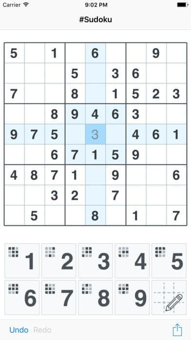 #Sudoku screenshot 4