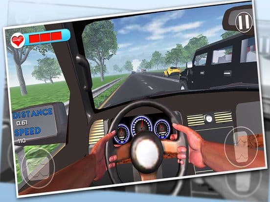 VR-Crazy Car Traffic Racing 2 Free screenshot 2