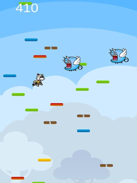 Jumping Raccoon screenshot 2