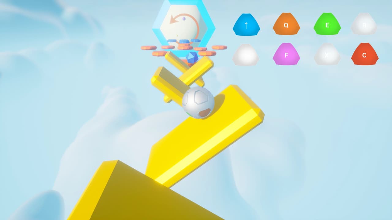 Fall Balance Ball (itch) screenshot 2