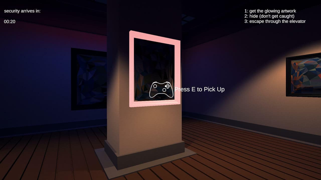 Midnight Museum Heist (GGJ Edition) screenshot 6
