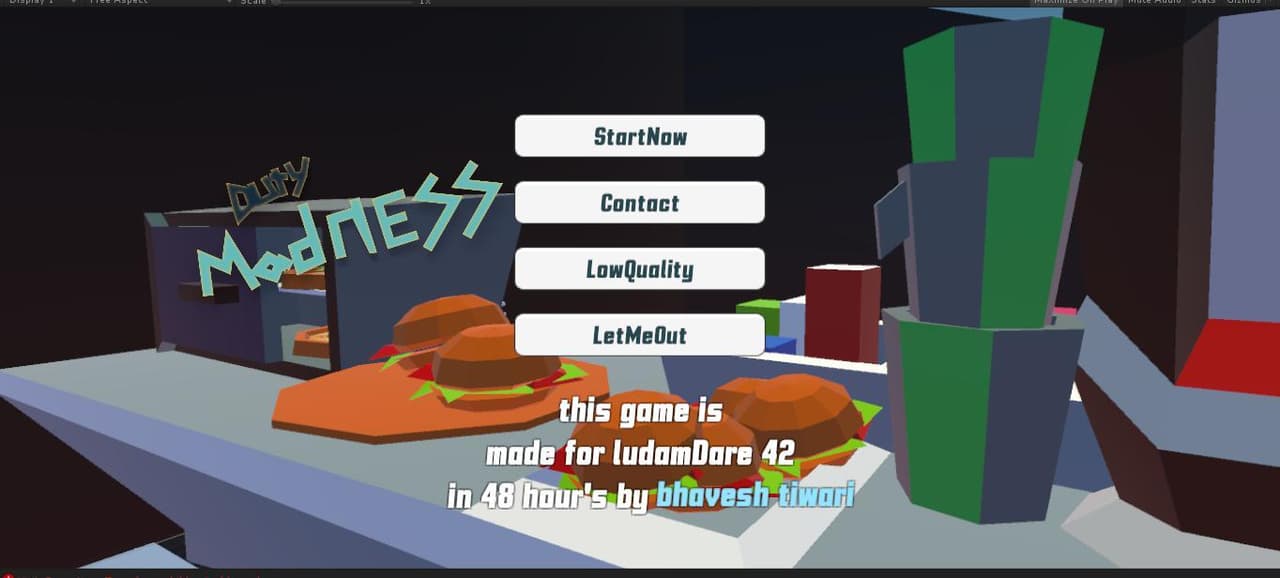 Duty madness - LudumDare42 screenshot 2