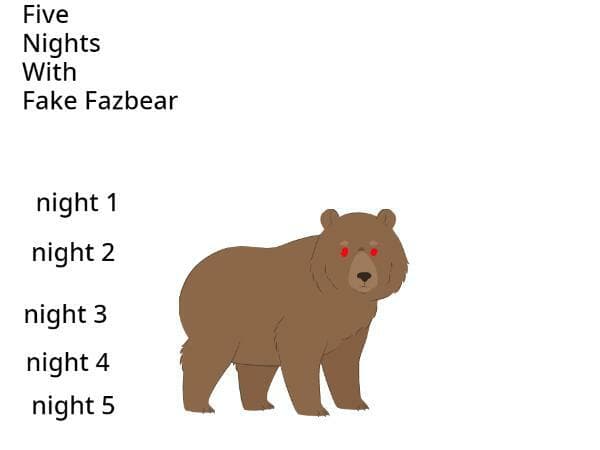 five nights with fake fazbear 1 screenshot 2