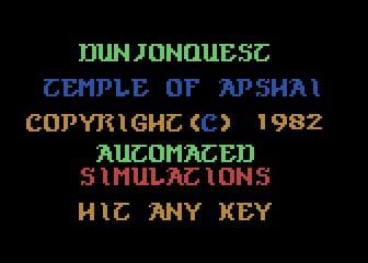 Temple of Apshai screenshot 4