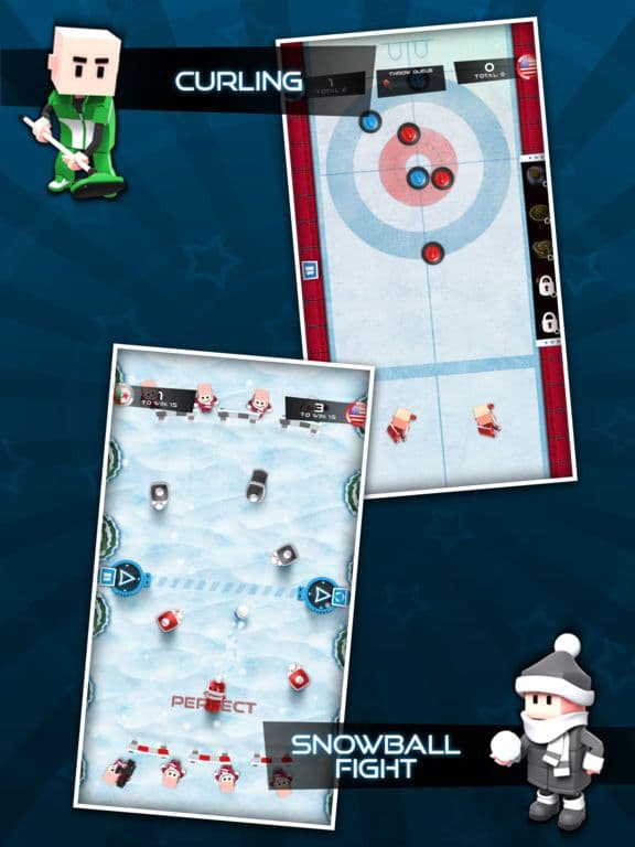 Flick Champions Winter Sports screenshot 4