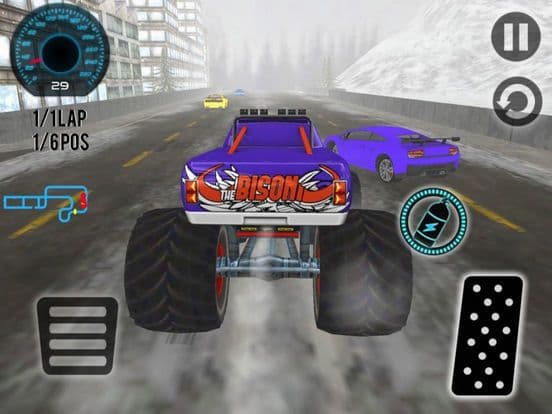 Super Monster Truck Car Race screenshot 2