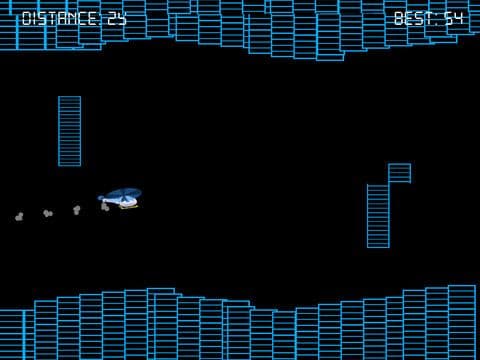 Retro Helicopter Game