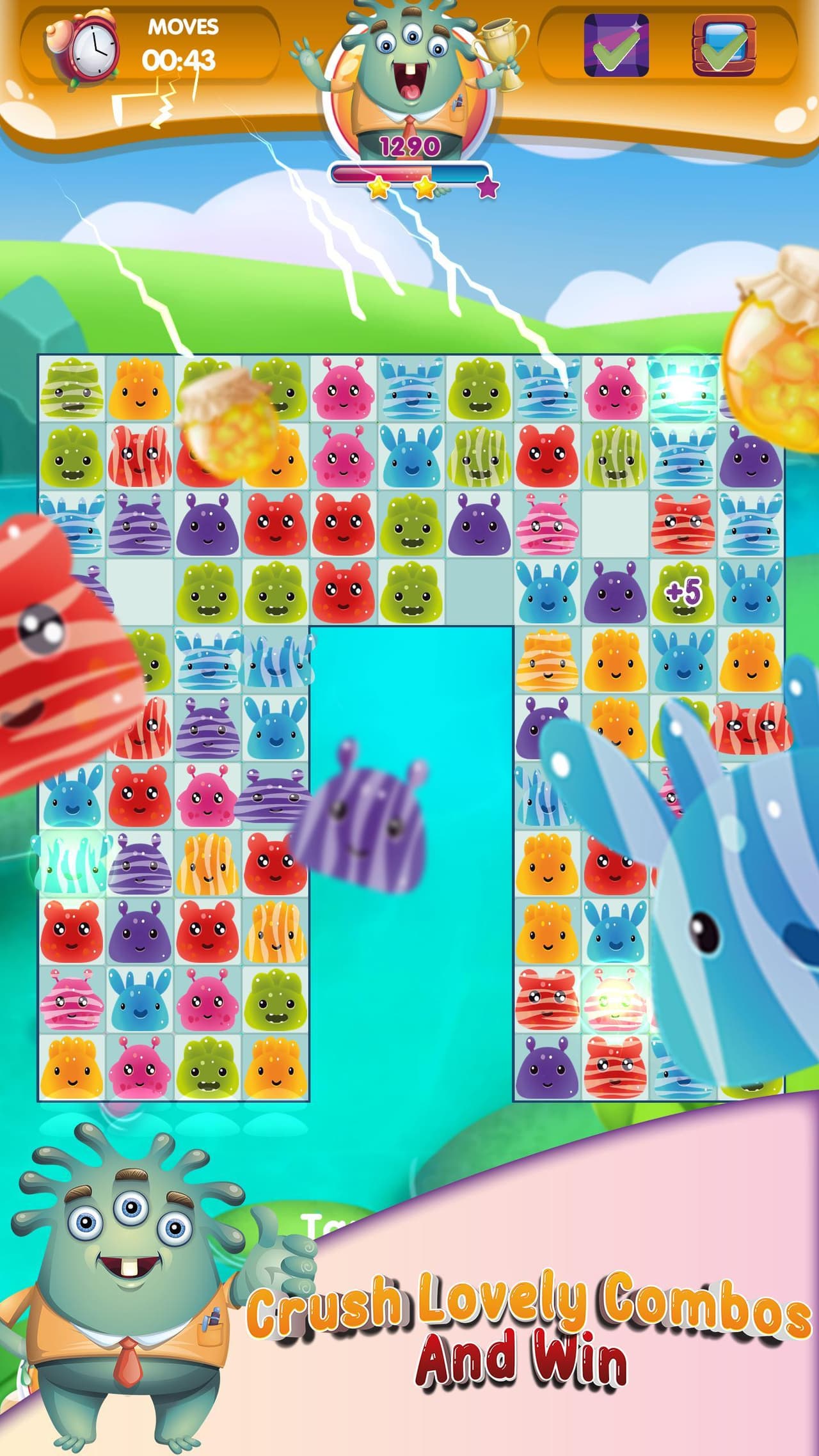 Monster Crush Mania screenshot 5