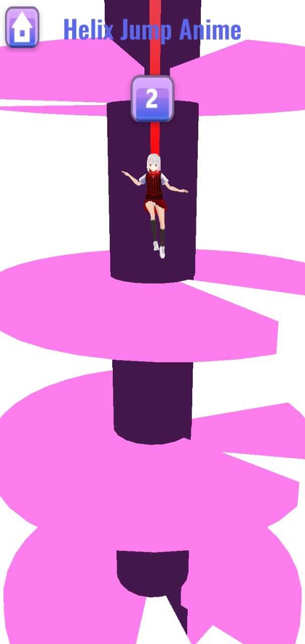 Helix Jump Anime screenshot 3