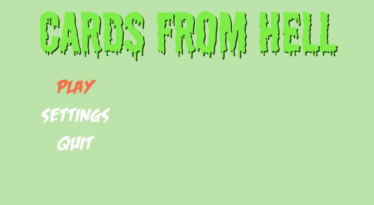 Cards From Hell