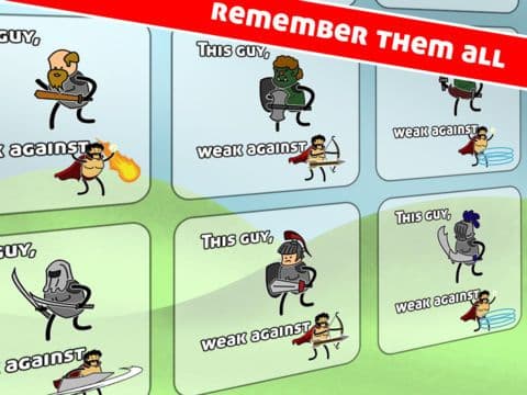 Swipe Heroes - The Endless Medieval Gauntlet screenshot 5