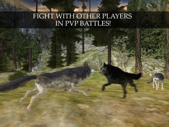 Wild Wolf Quest Online: PVP Survival Simulator screenshot 4