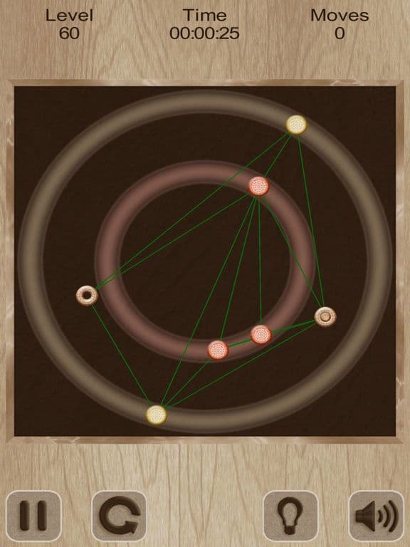 Untangle. Rings and Lines screenshot 3