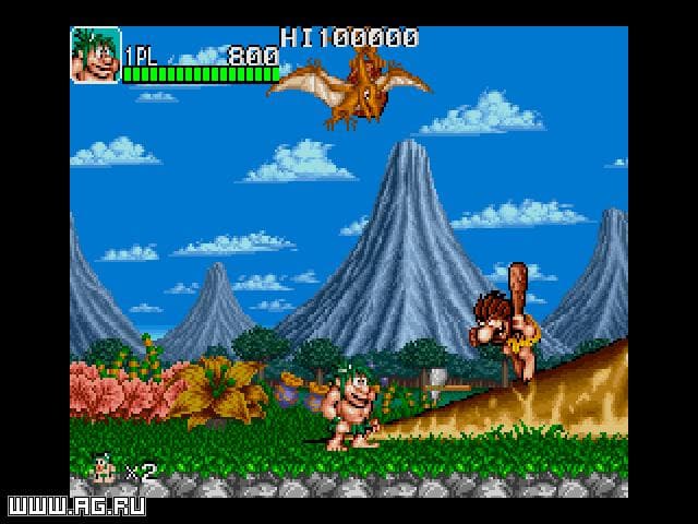 Joe & Mac Caveman Ninja screenshot 2