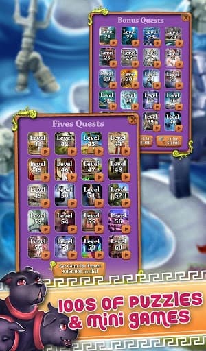 Mahjong Olympus Gods - Titan Adventure screenshot 3
