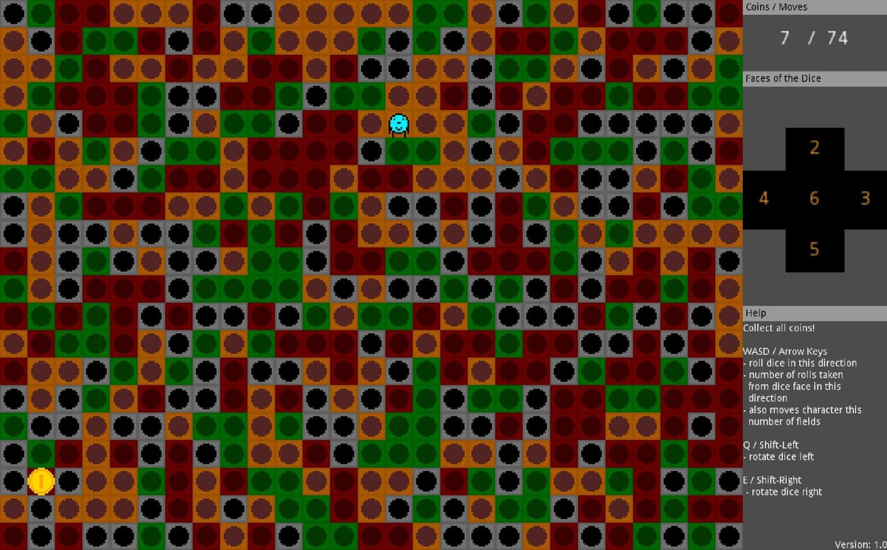 "DiceWalk" - a GMTK 2022 submission