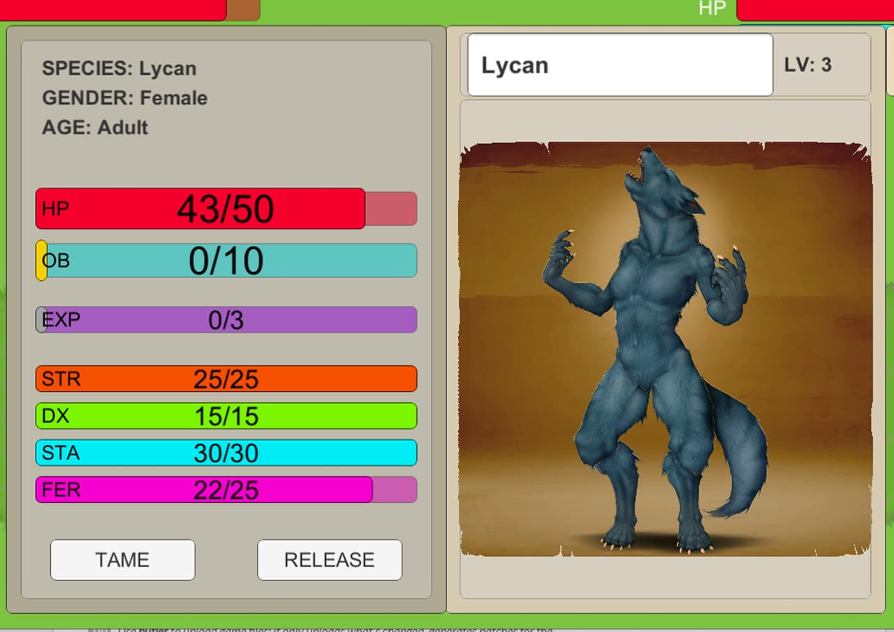 Wild Tamer v.0.1 screenshot 5