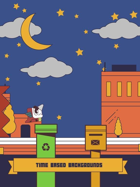 Unicorn Bird Watch: retro jump screenshot 3