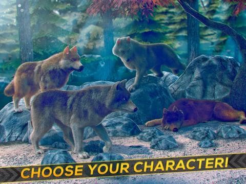 My Free Wolf Game Simulator For Kids screenshot 5