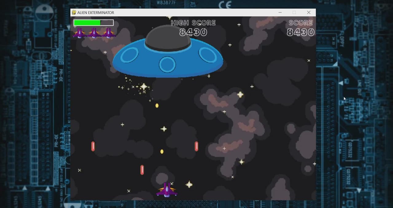 ALIEN EXTERMINATOR (CatsCode) screenshot 2