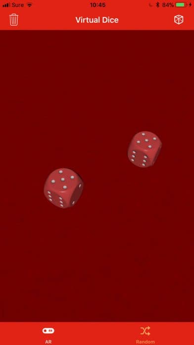 Dice Shaker AR screenshot 2