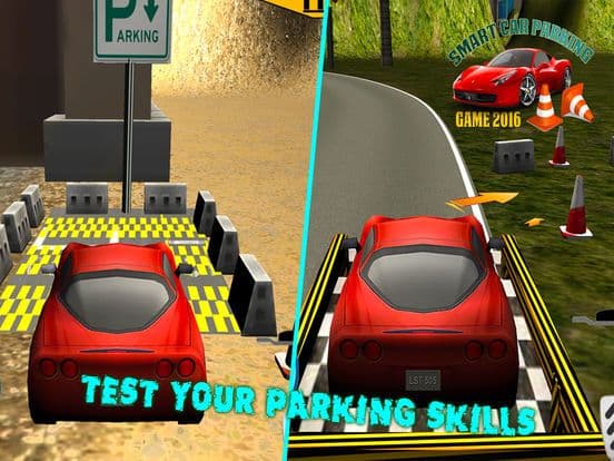 City Car Parking Sim Test 2016-Real Car Driving 3D screenshot 2