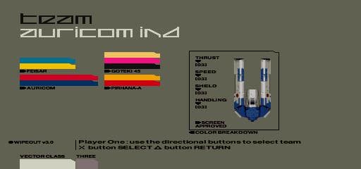 Wipeout 3 (1999) screenshot 3