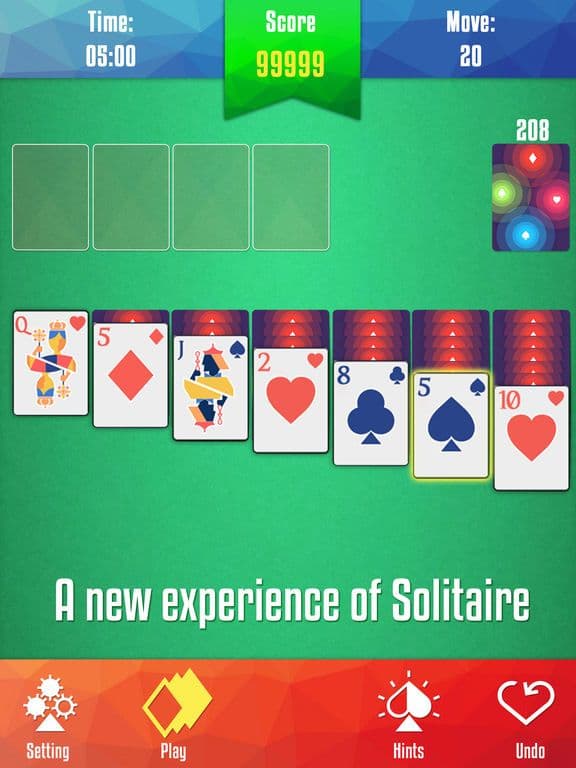 Golitaire screenshot 2