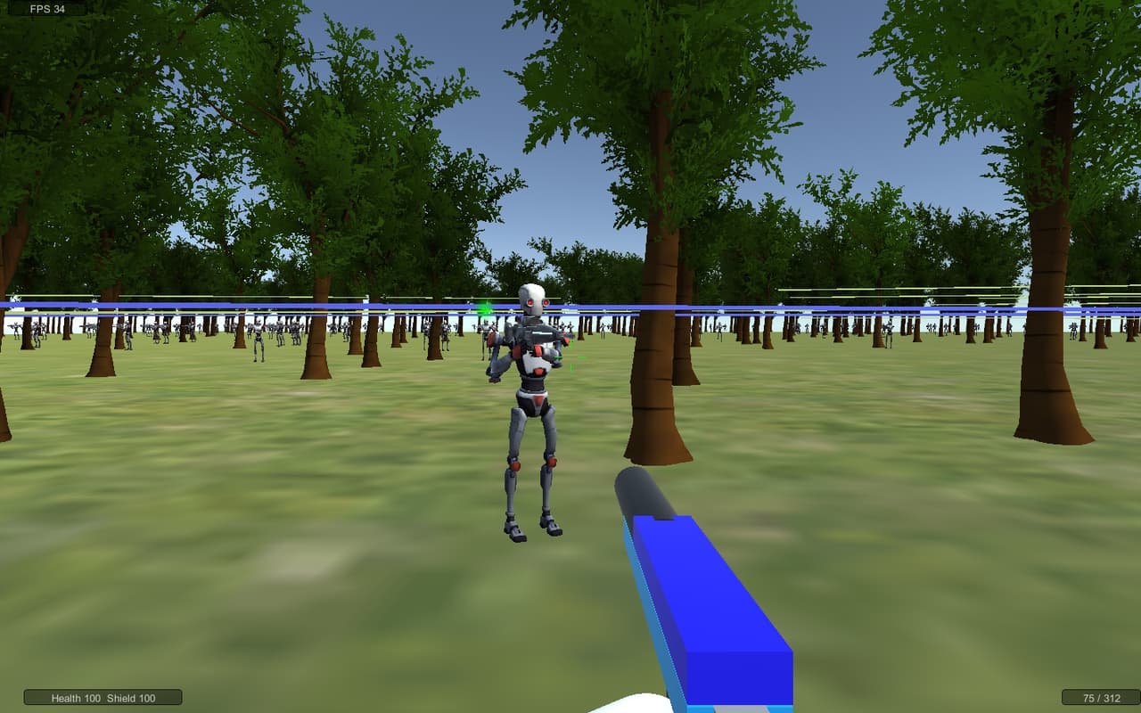 Alien invade FPS screenshot 3