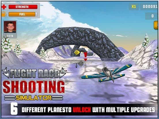 Flight Race Shooting Simulator screenshot 4