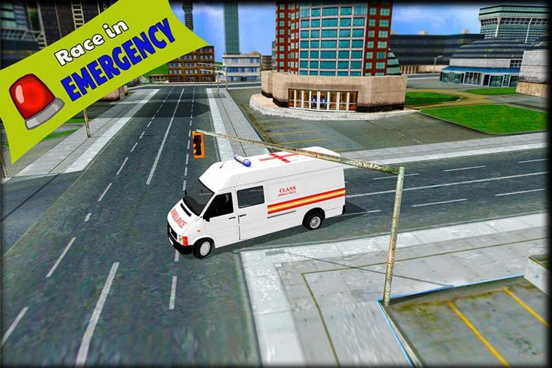 Ambulance Simulator Game screenshot 2