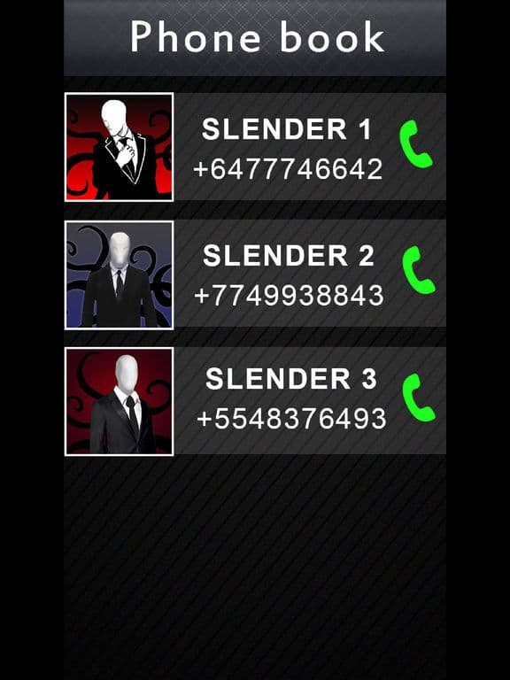 Fake Video Call Slender