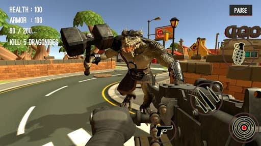 Monster Killing City Shooting II screenshot 5
