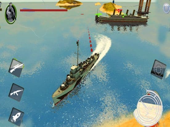 Commando Navy Battleship 3D screenshot 5