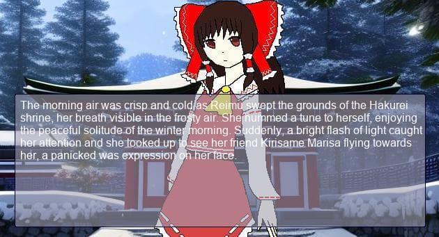 Touhou Reimus Christmas screenshot 3