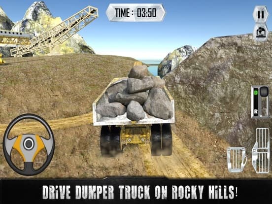Diamond Mine excavator 3D: Construction Quarry Haul Truck Driver screenshot 4