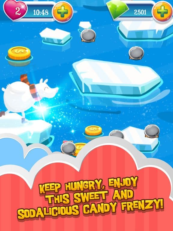 Lovely Couple Sweet Candy Puzzle Match 3 Game