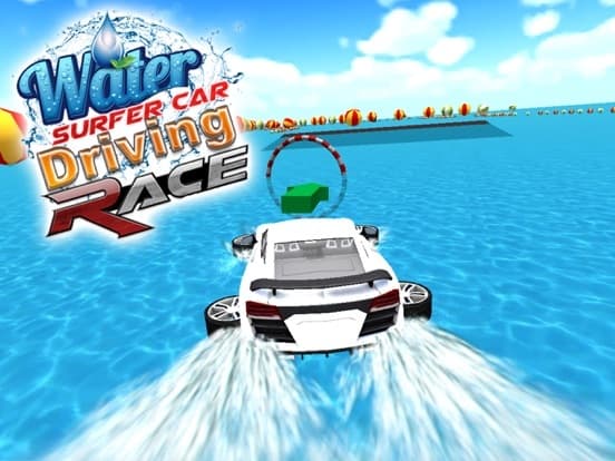 Floating Aqua Car Stunt screenshot 3