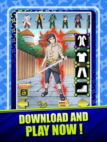Create Your Own Ninja - Dress Up Game Naruto Shippuden Edition