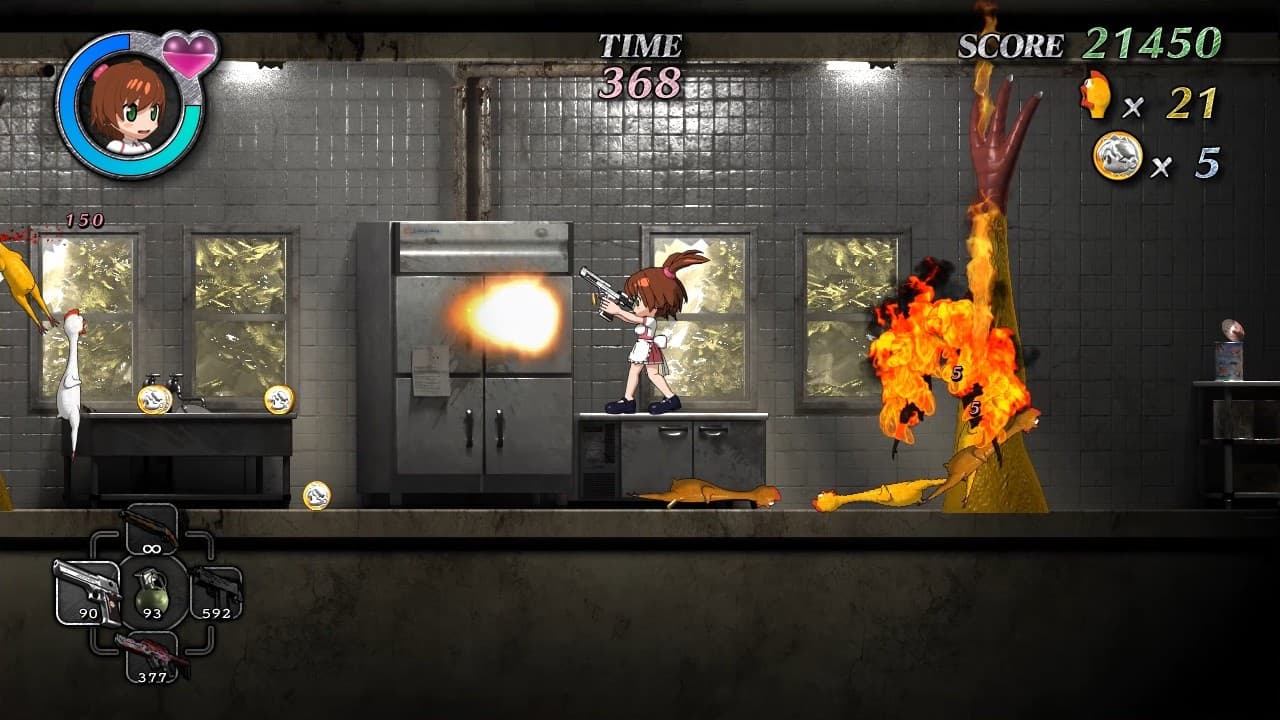 SHOOTING CHICKEN BRUTAL SUCKERS screenshot 2