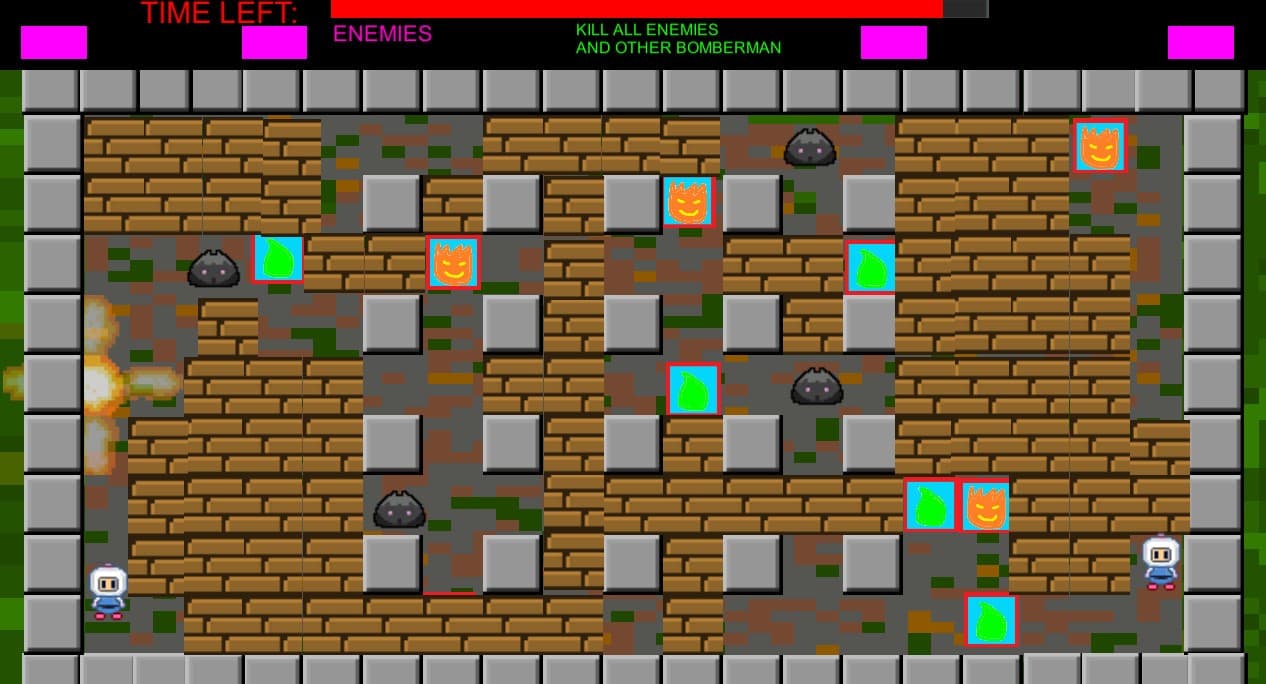 Pixel Bomberman screenshot 2