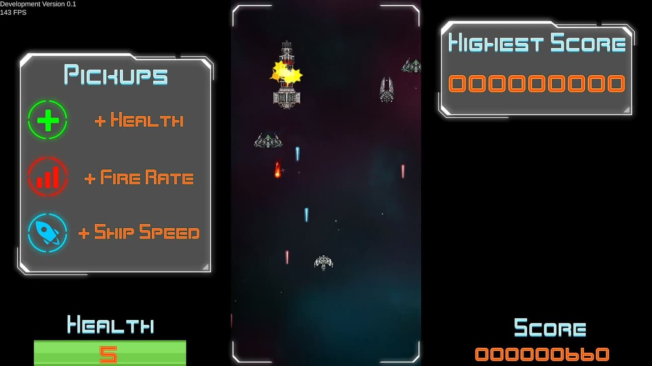 Spaceship Shooter (Ryan Beattie) screenshot 3