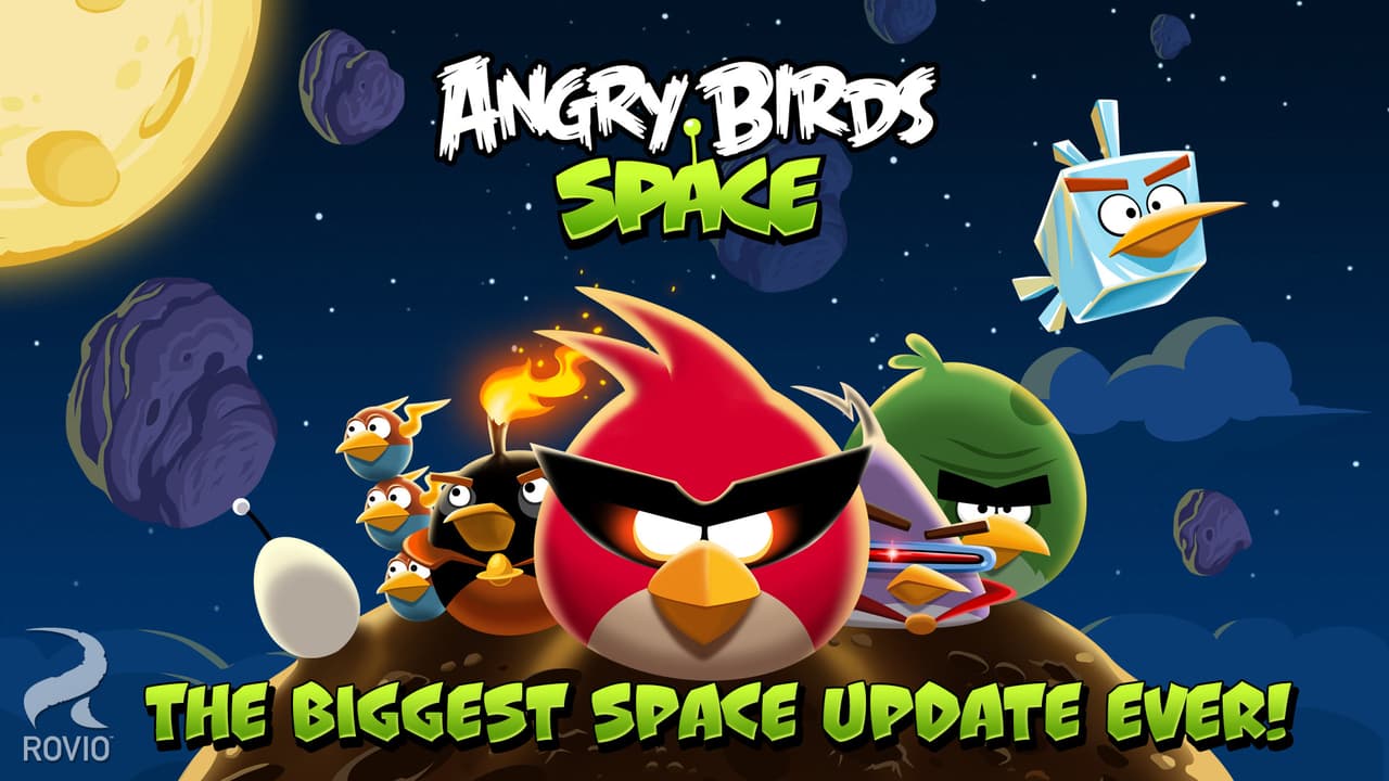 Angry Birds Space screenshot 2