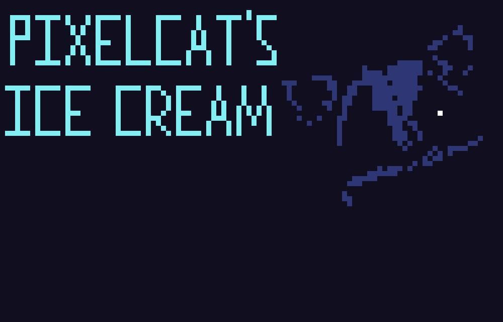 Pixelcats ice cream