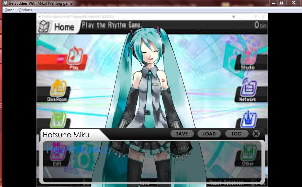 Be Buddies With Miku! (Venting game)