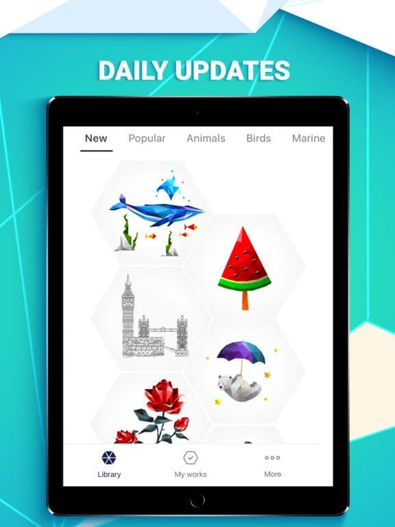 POLYGON: Color by Number screenshot 4