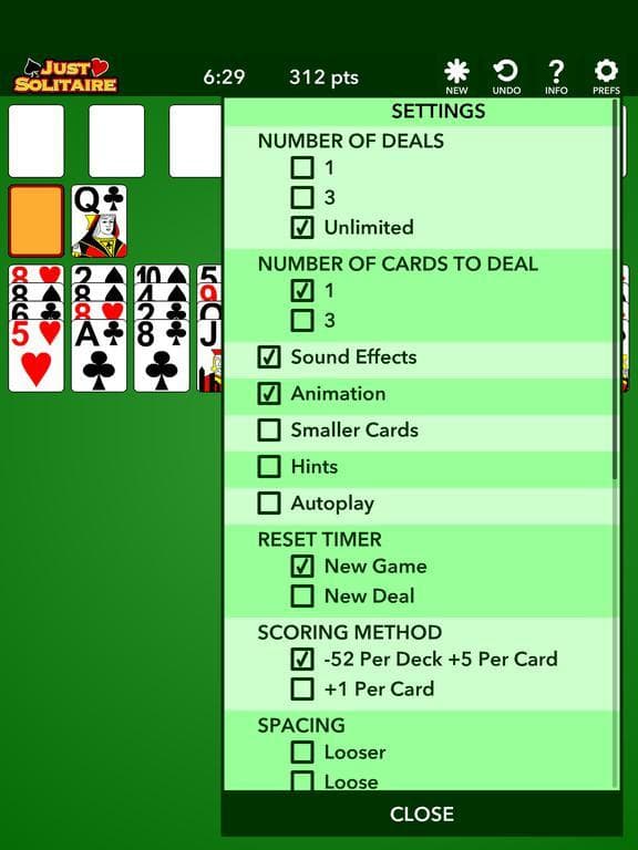 Just Solitaire: 40 Thieves screenshot 5