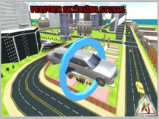 Flying Limo City 2016 Simulator – Future Limousine Parking with Air Plane Driving Controls