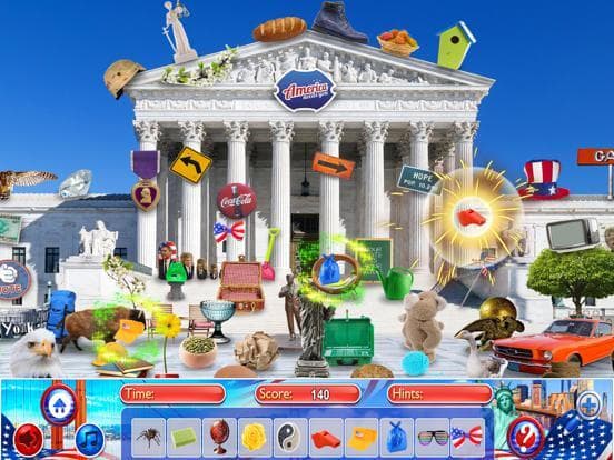 Hidden Objects USA Spy Quest